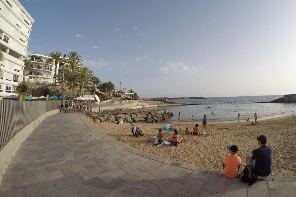 Studio Apartment La Lajilla Located At Beachfront Arguineguin Exterior photo