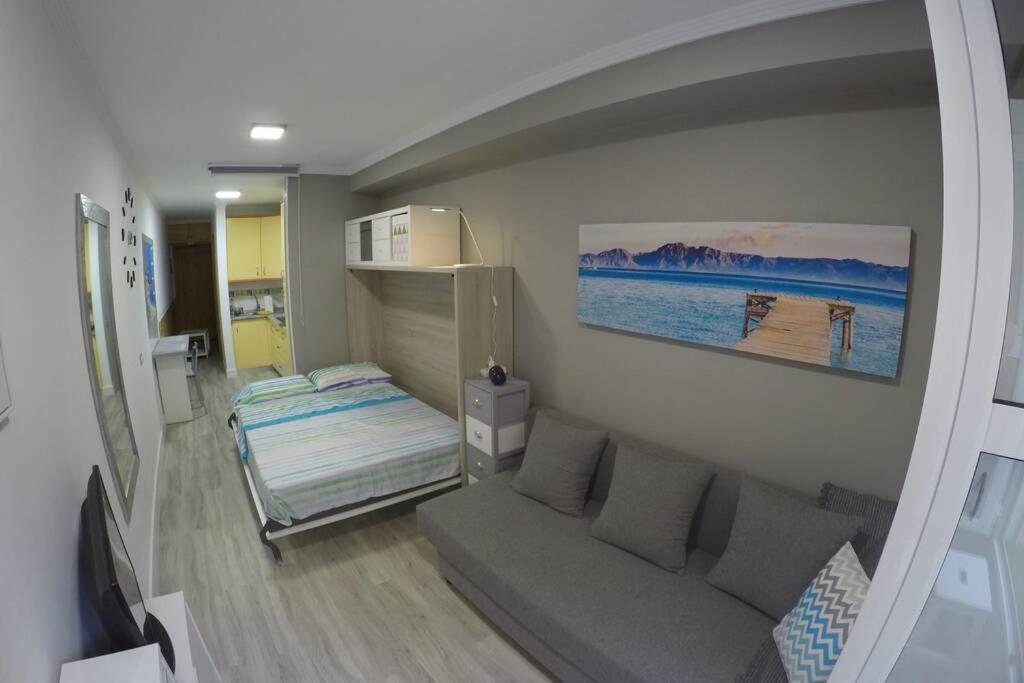 Studio Apartment La Lajilla Located At Beachfront Arguineguin Exterior photo