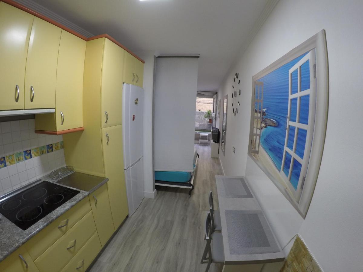 Studio Apartment La Lajilla Located At Beachfront Arguineguin Exterior photo